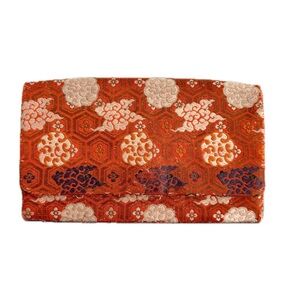 Vintage Japanese Silk Clutch + NEW OriCraft Pin